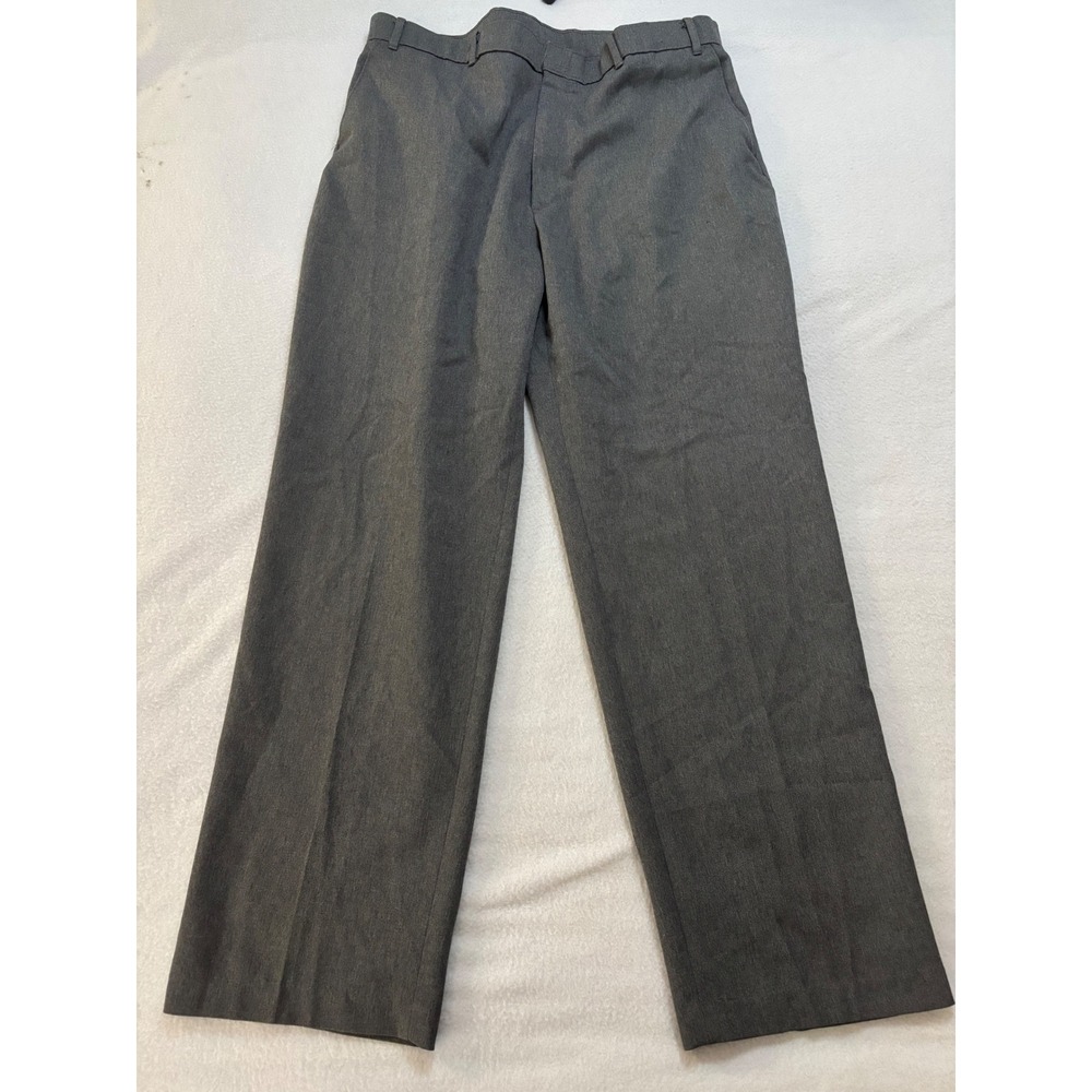Levis Action Slacks Mens 40x32 Gray Vintage Straight Leg Dress Pants 633 01
